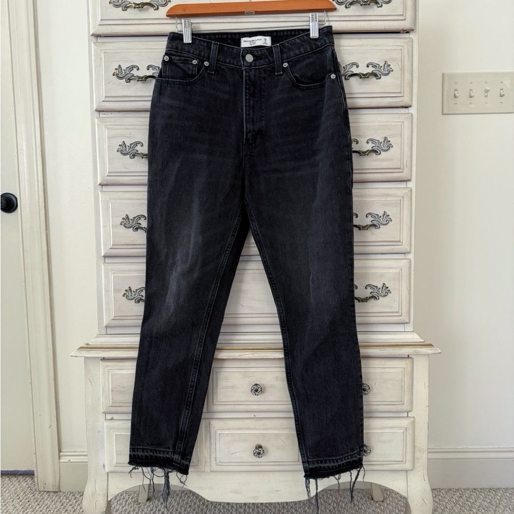 Abercrombie & Fitch High Rise Curve Love Skinny Jeans